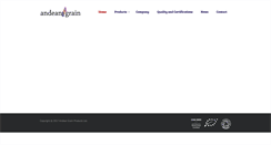 Desktop Screenshot of andeangrain.com